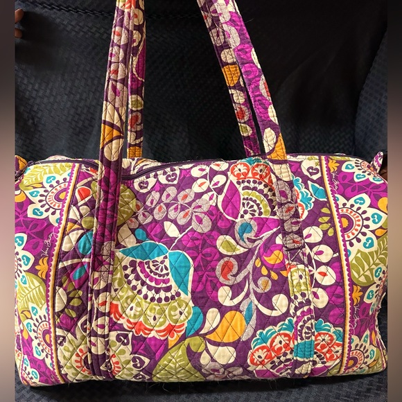 Vera Bradley Bags Vera Bradley Large Quilted Tote Bag In Plum Crazy